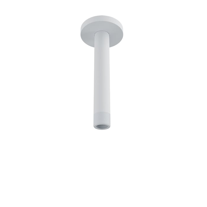 Baril 6" Ceiling Mounted Shower Arm RAC-0618-02 in White