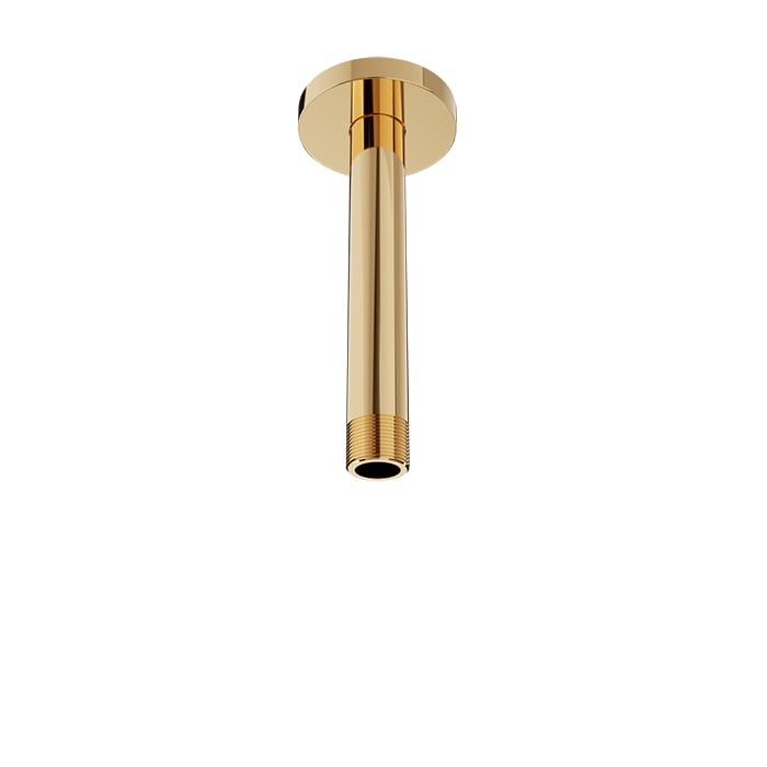 Baril 6" Ceiling Mounted Shower Arm RAC-0618-02 in Gold