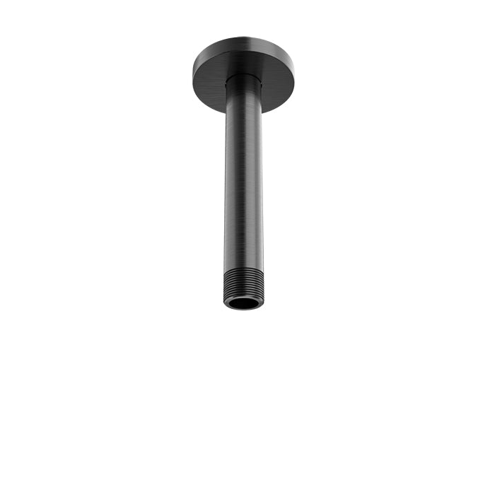 Baril 6" Ceiling Mounted Shower Arm RAC-0618-02 in Black Titanium