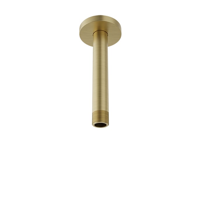 Baril 6" Ceiling Mounted Shower Arm RAC-0618-02 in Satin Brass
