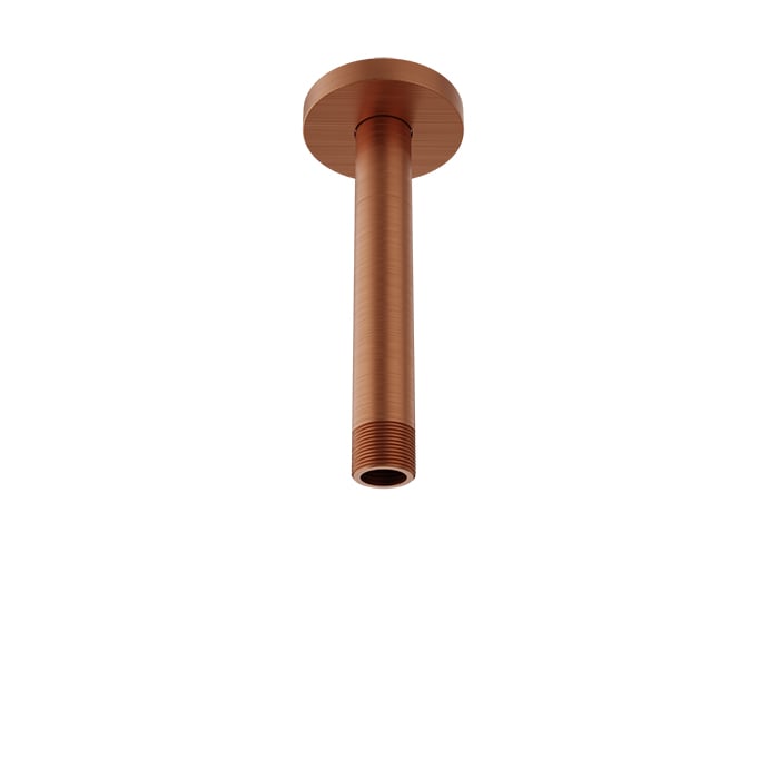 Baril 6" Ceiling Mounted Shower Arm RAC-0618-02 in Satin Copper