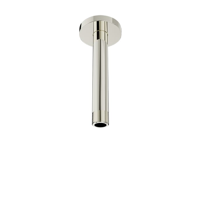 Baril 6" Ceiling Mounted Shower Arm RAC-0618-02 in Polished Nickel