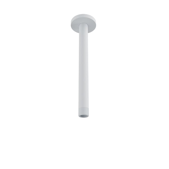 Baril 9" Ceiling Mounted Shower Arm RAC-0918-02 in White