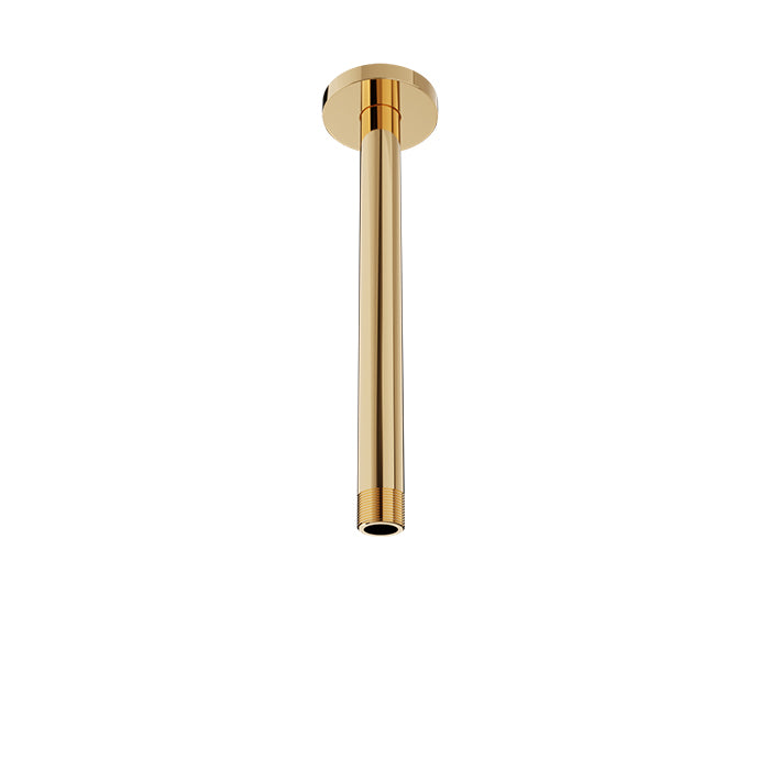 Baril 9" Ceiling Mounted Shower Arm RAC-0918-02 in Gold
