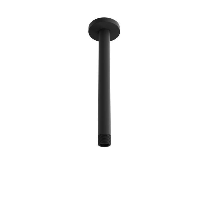 Baril 9" Ceiling Mounted Shower Arm RAC-0918-02 in Matte Black