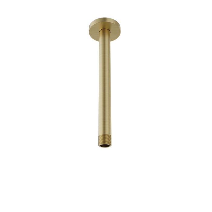Baril 9" Ceiling Mounted Shower Arm RAC-0918-02 in Satin Brass