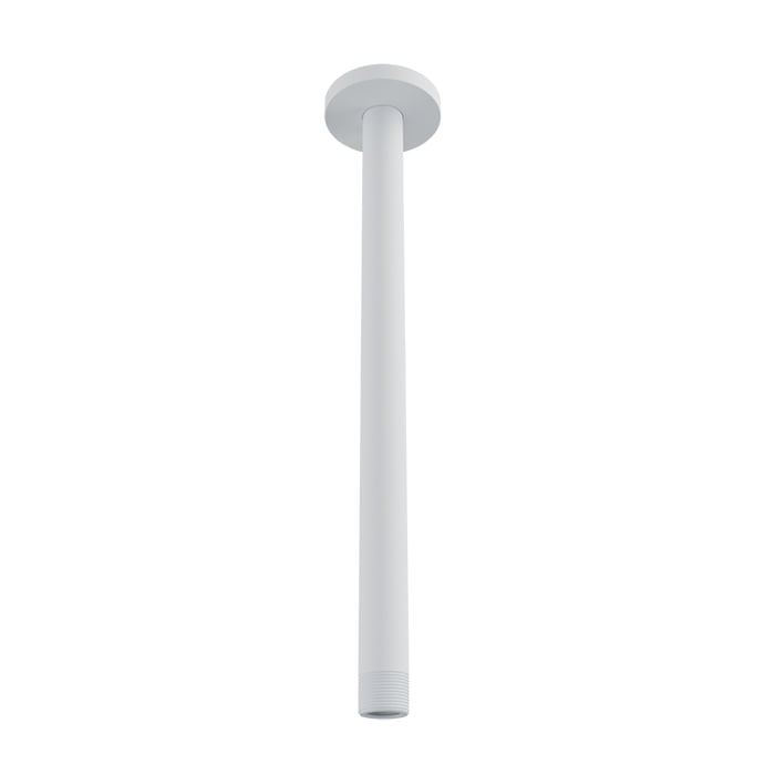 Baril 12" Ceiling Mounted Shower Arm RAC-1218-02 in White