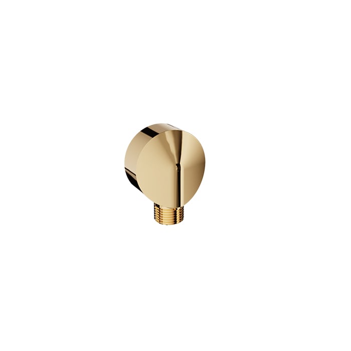Baril Wall-Mounted Supply Elbow RAC-9001-13 in Gold