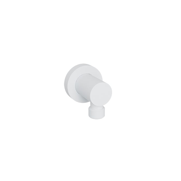 Baril Wall-Mounted Supply Elbow RAC-9001-16 in White