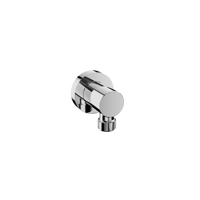 Baril Wall-Mounted Supply Elbow RAC-9001-16 in Chrome