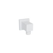 Baril Square Wall-Mounted Supply Elbow RAC-9001-18 in White