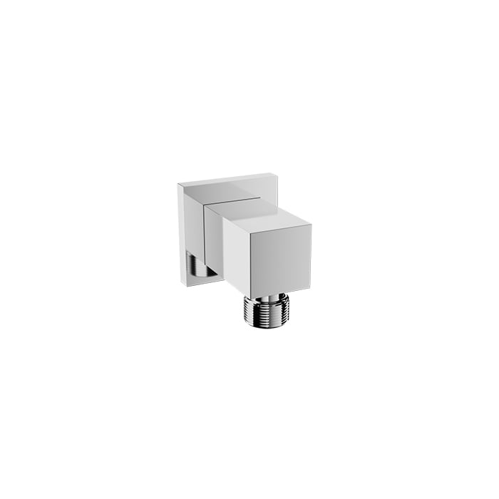 Baril Square Wall-Mounted Supply Elbow RAC-9001-18 in Chrome