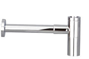 Baril Round Decorative Bottle Trap REN-8800-00 in Chrome