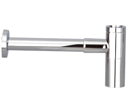 Baril Round Decorative Bottle Trap REN-8800-00 in Chrome