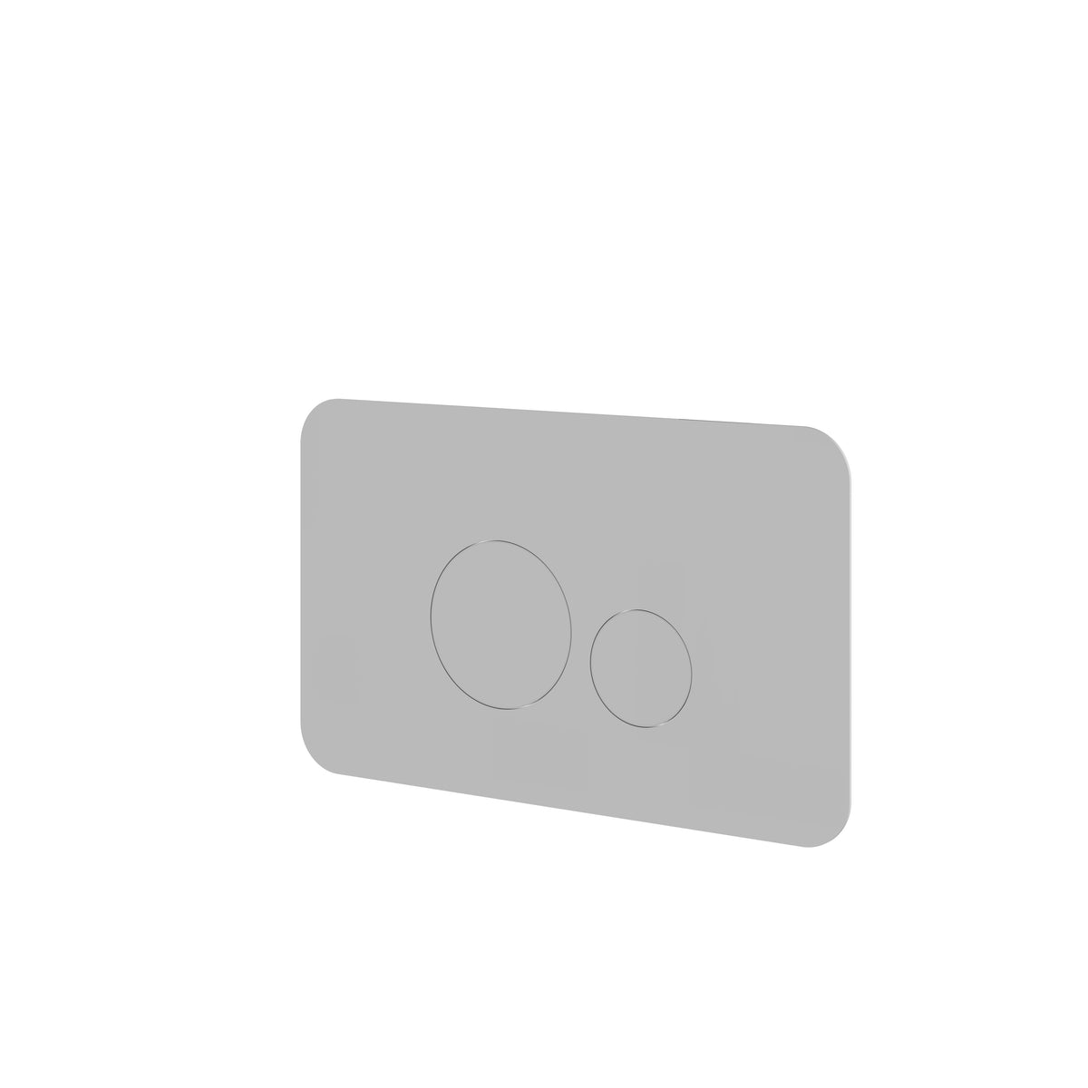 Aquabrass Round Flush Plate for Wall Carrier RFP01 in polished chrome