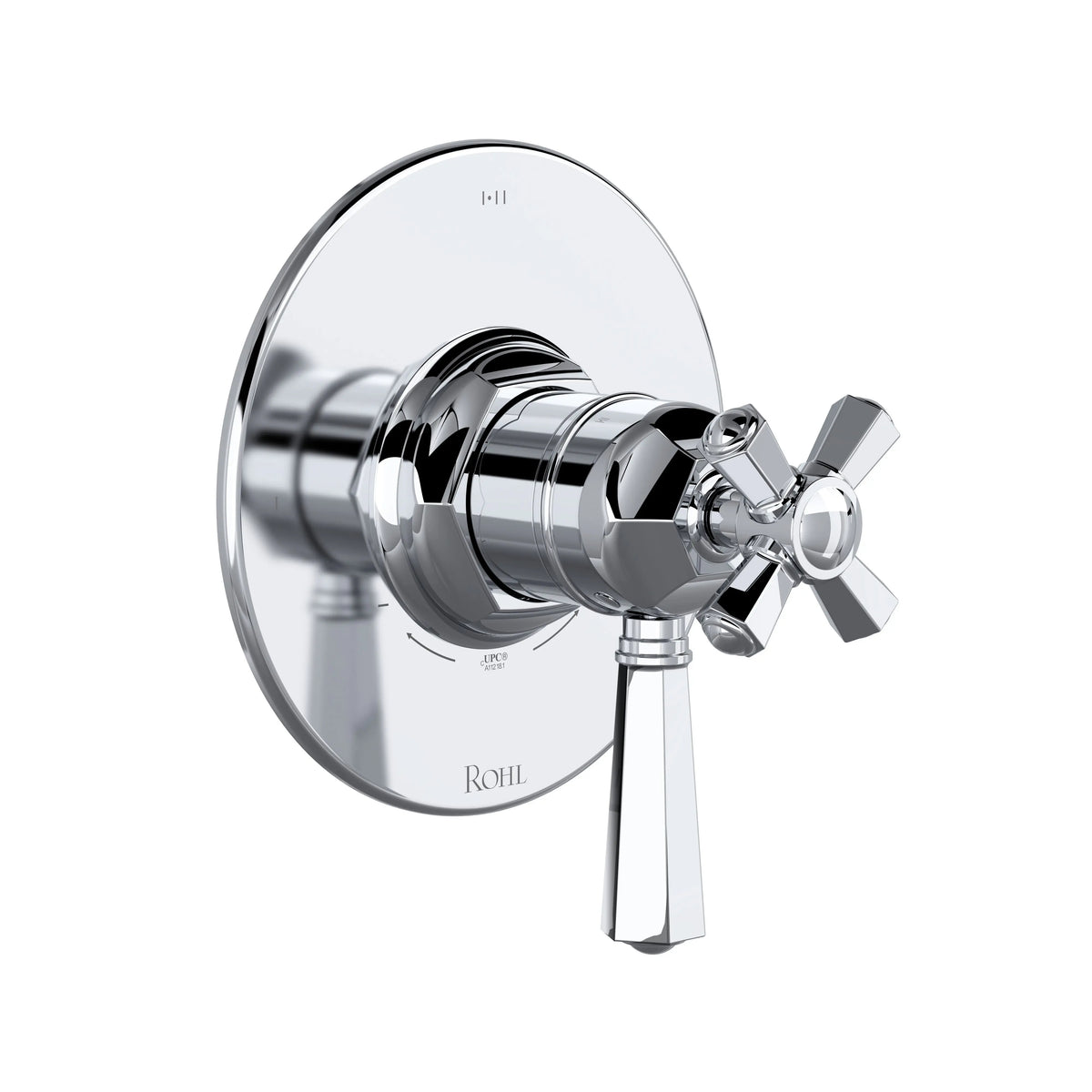 ROHL 1/2" Therm & Pressure Balance Trim With 3 Functions TTN23W1 - Polished Chrome