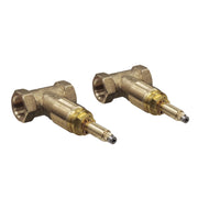 ROHL 1/2" Valves Rough-In For Wall Mount Cross Set A5039X - Unfinished