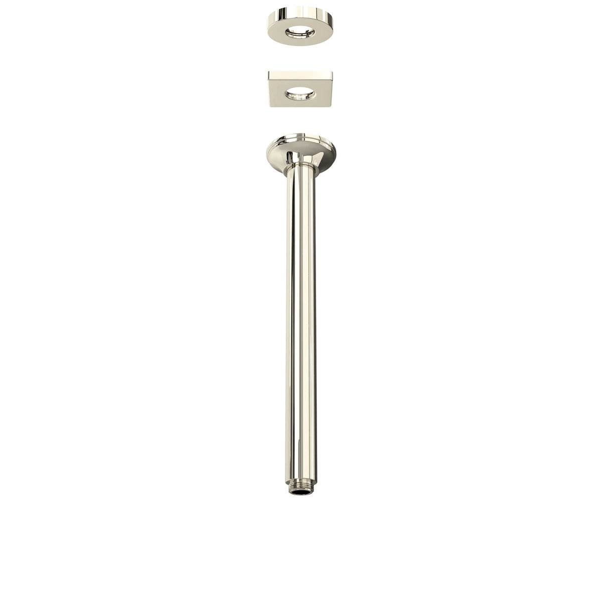 ROHL 13" Ceiling Mount Shower Arm 1505/12 - Polished Nickel
