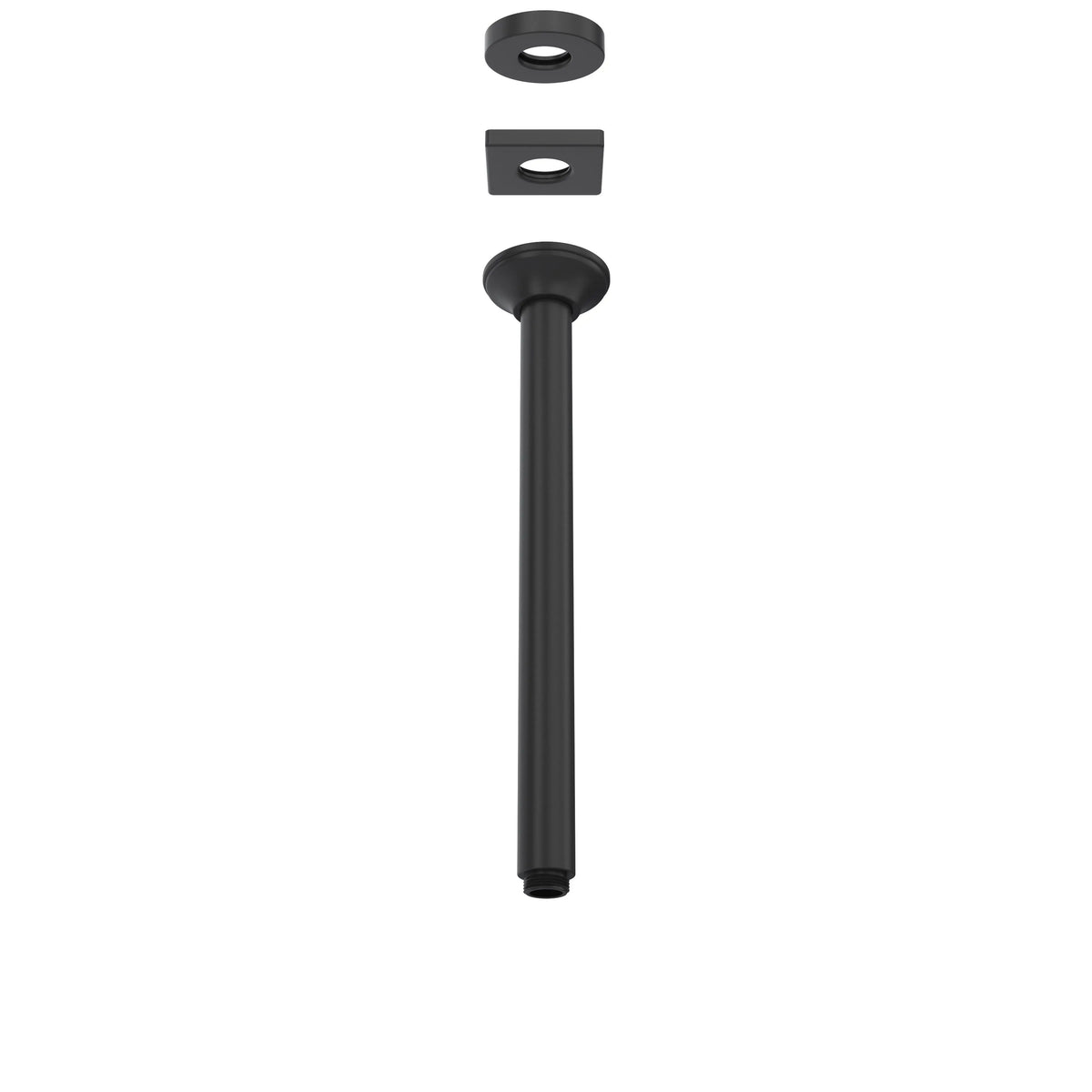 ROHL 13" Ceiling Mount Shower Arm 1505/12 - Matte Black