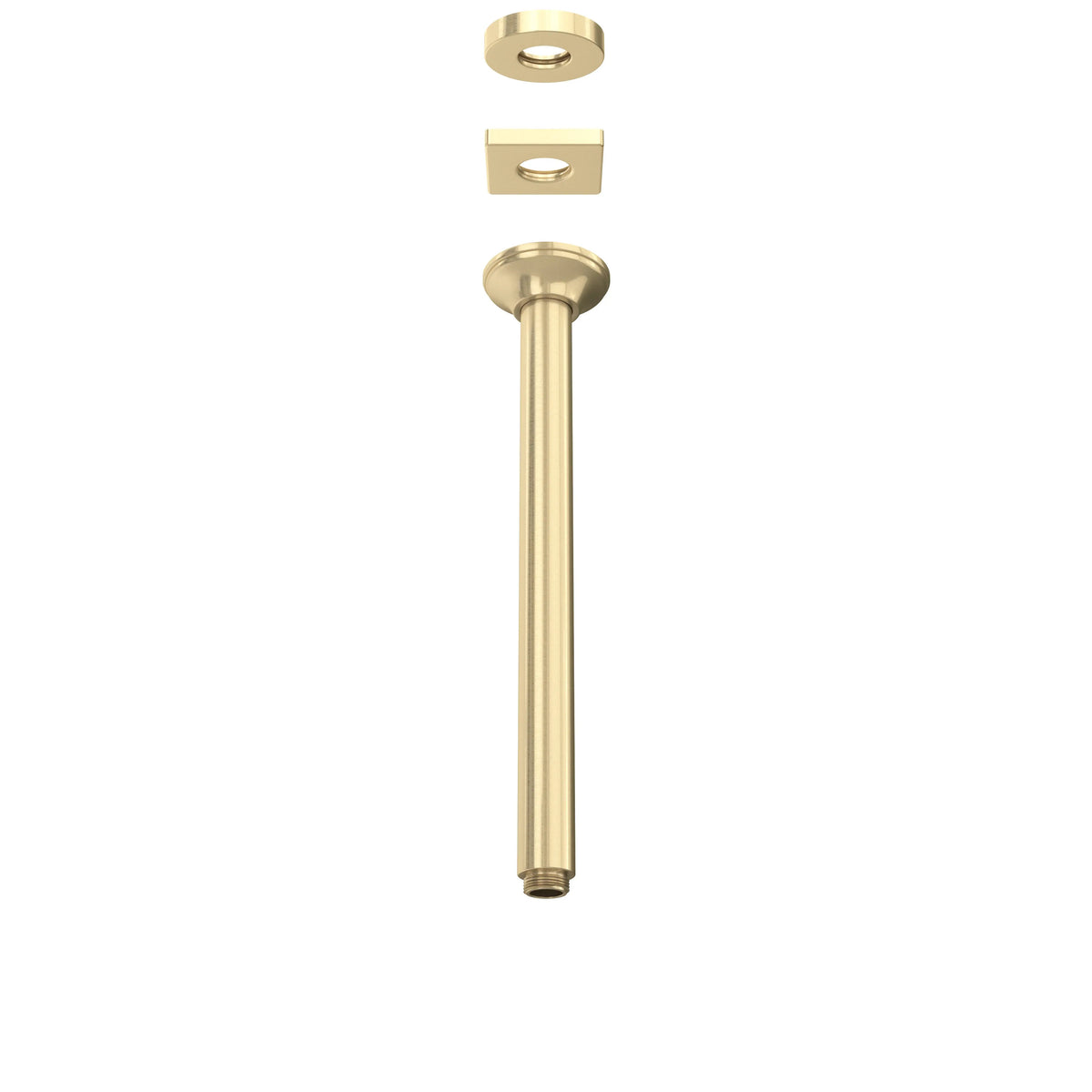 ROHL 13" Ceiling Mount Shower Arm 1505/12 - Antique Gold