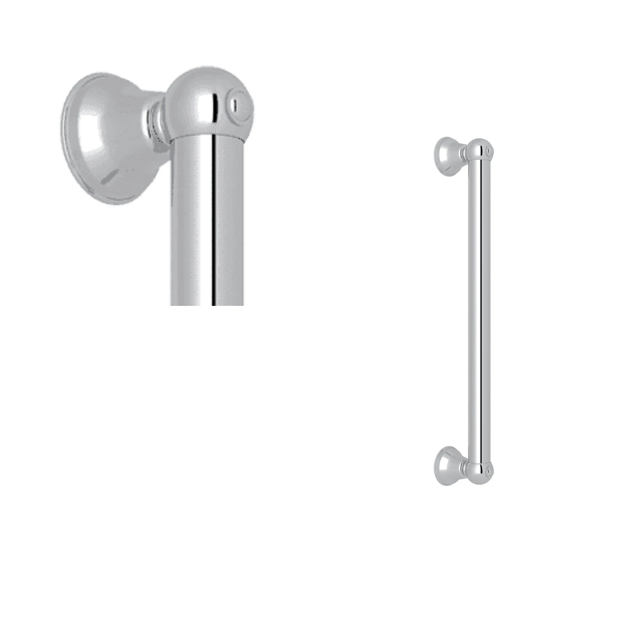 ROHL 18" Grab Bar 1252 - Polished Chrome