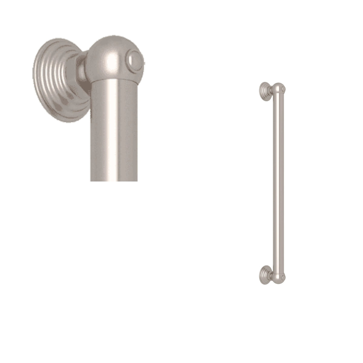 ROHL 18" Grab Bar 1260 - Satin Nickel