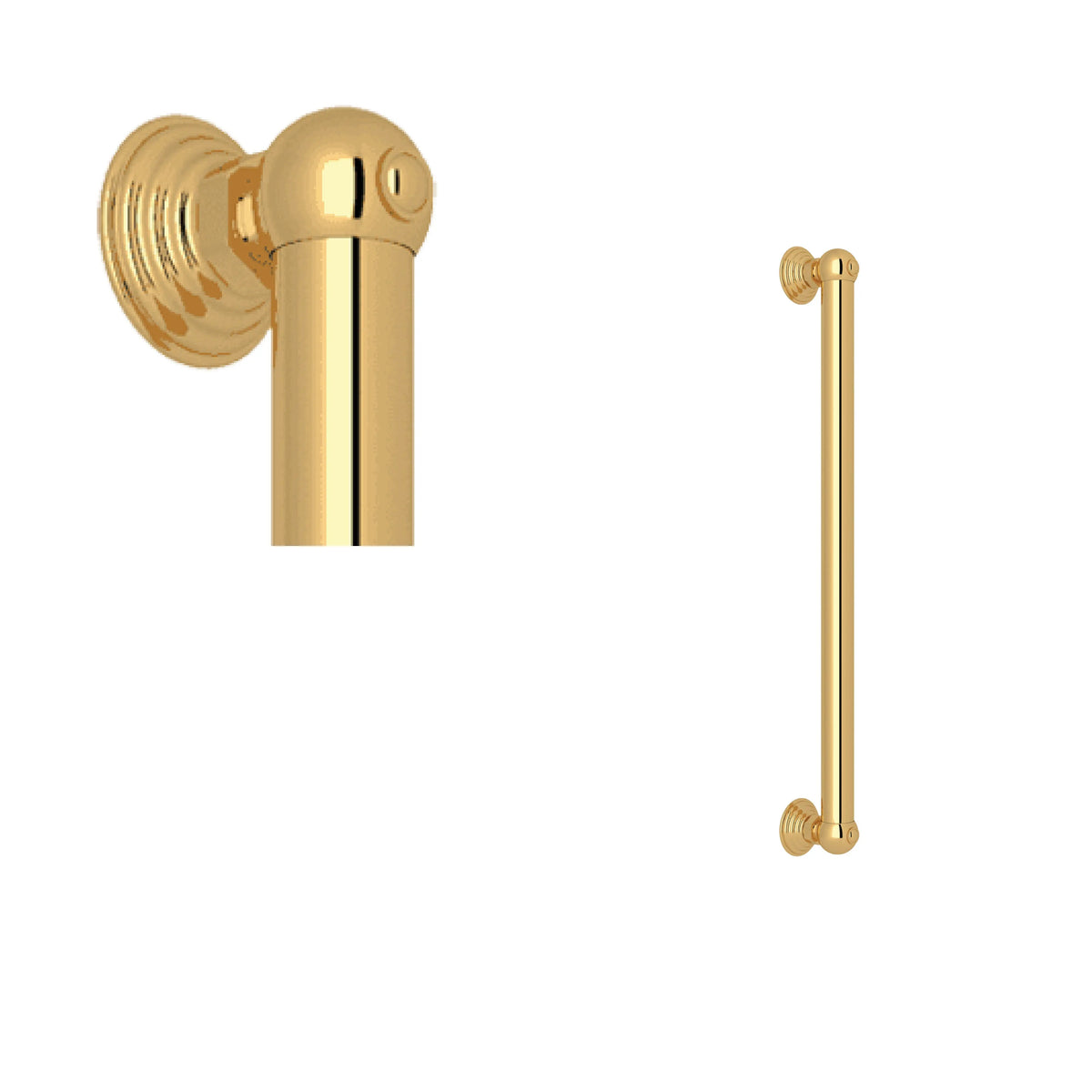 ROHL 18" Grab Bar 1260 - Italian Brass