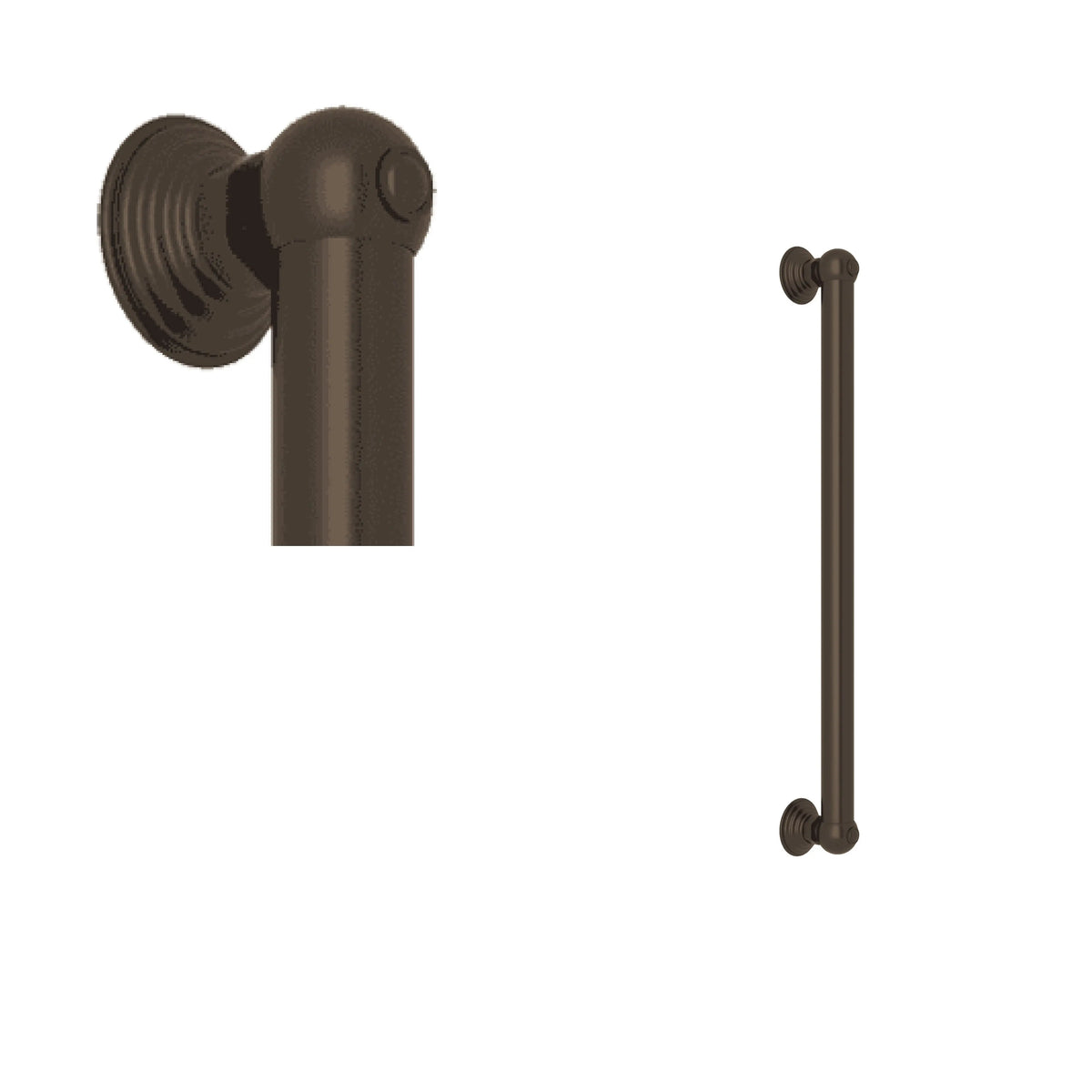 ROHL 18" Grab Bar 1260 - Tuscan Brass