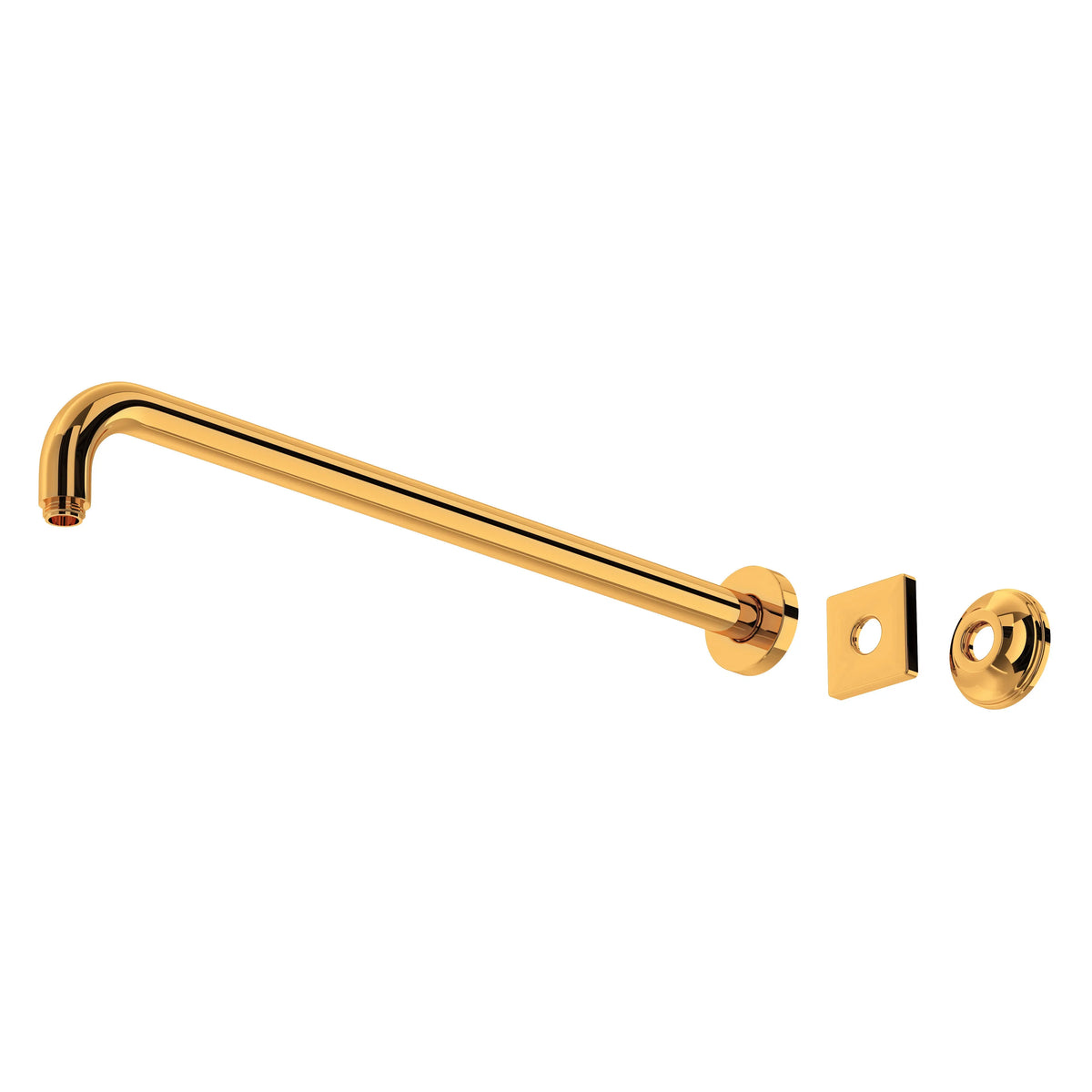 ROHL 20" Wall Mount Shower Arm 200127SA - Italian Brass
