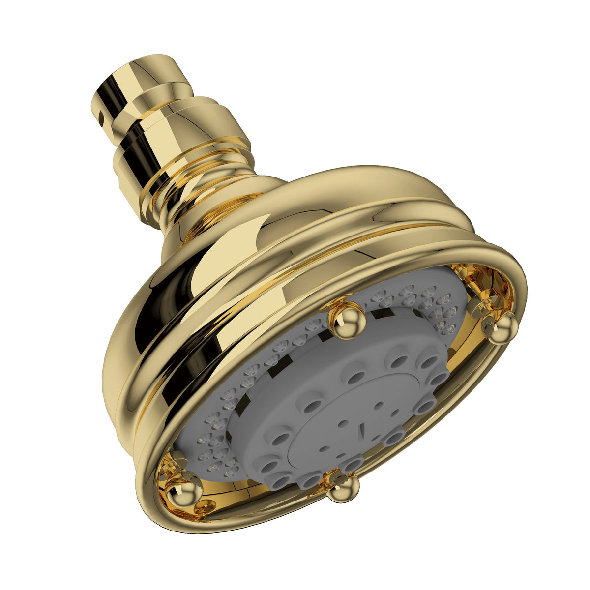 ROHL 4" 3-Function Showerhead 1085/8 - Unlacquered Brass