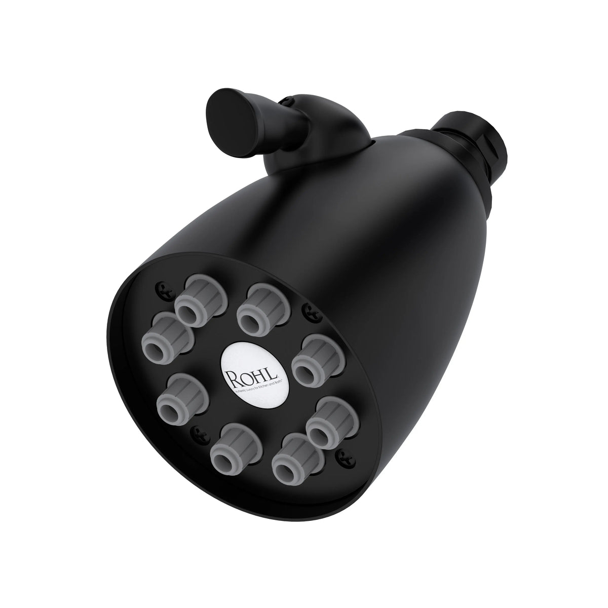 ROHL 4" Multi-Function Showerhead BI00059 - Matte Black