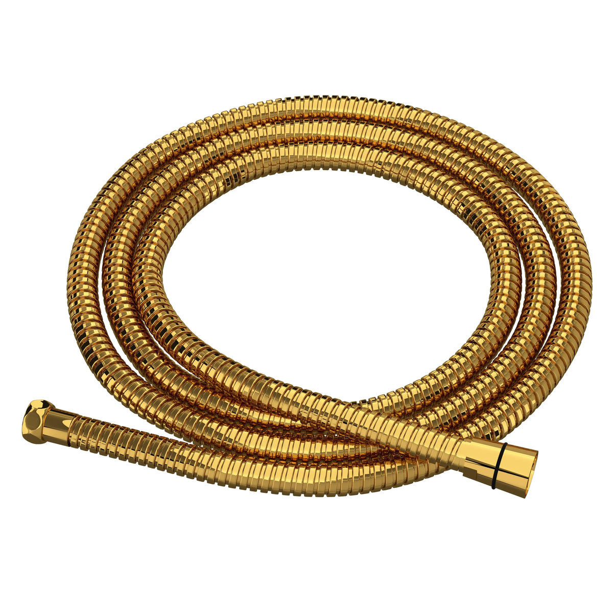 ROHL 59" Metal Shower Hose 16295 - Unlacquered Brass