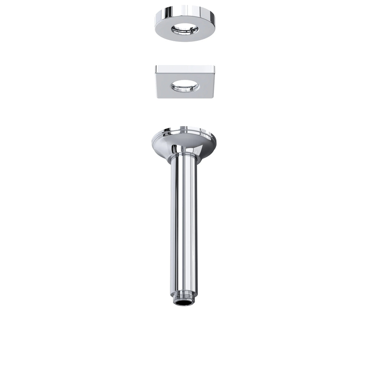 ROHL 7" Ceiling Mount Shower Arm 1505/6 - Polished Chrome