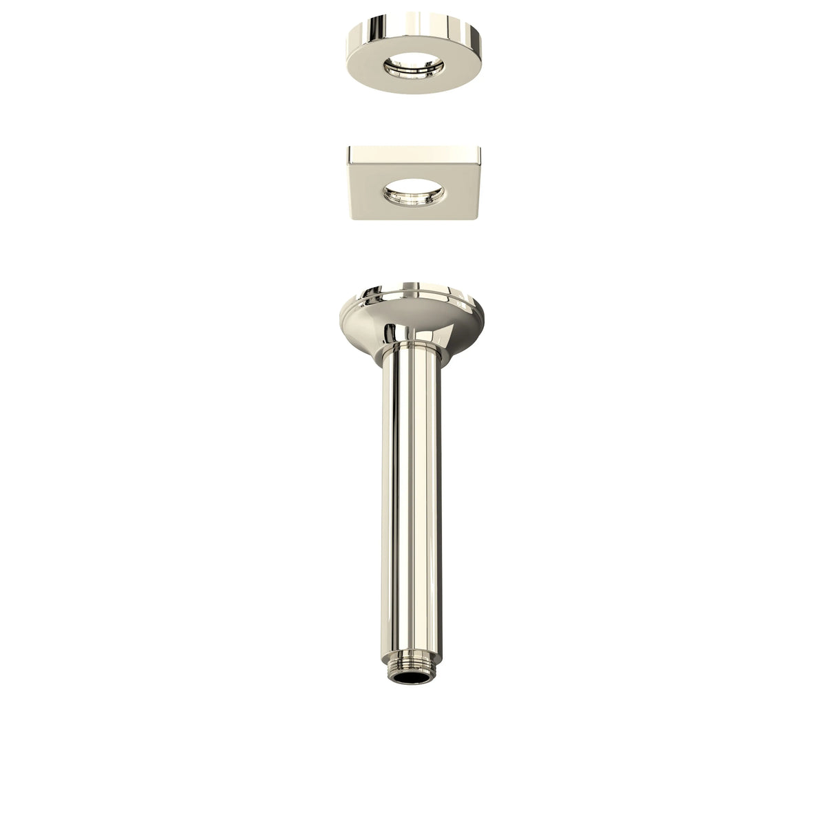 ROHL 7" Ceiling Mount Shower Arm 1505/6 - Polished Nickel