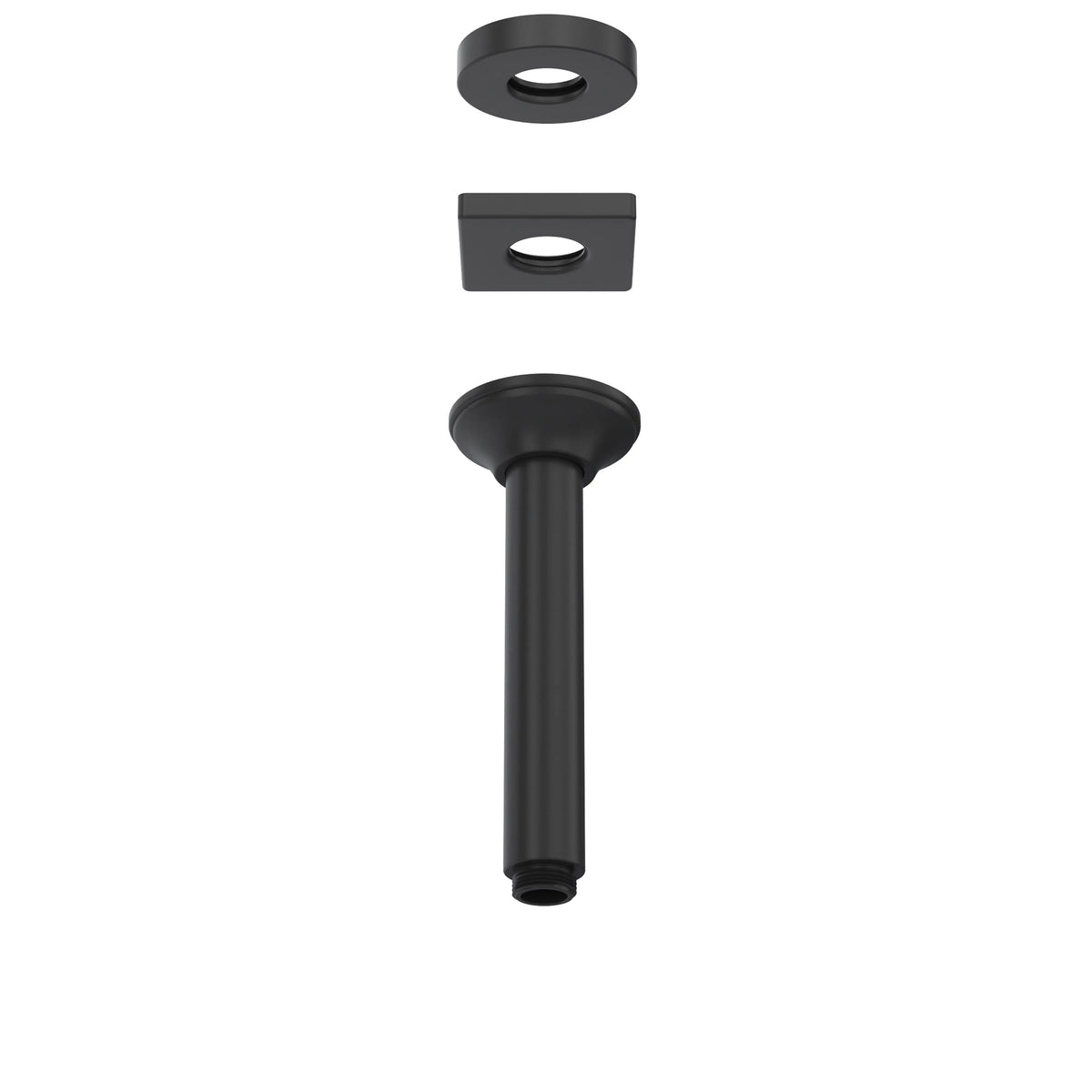 ROHL 7" Ceiling Mount Shower Arm 1505/6 - Matte Black