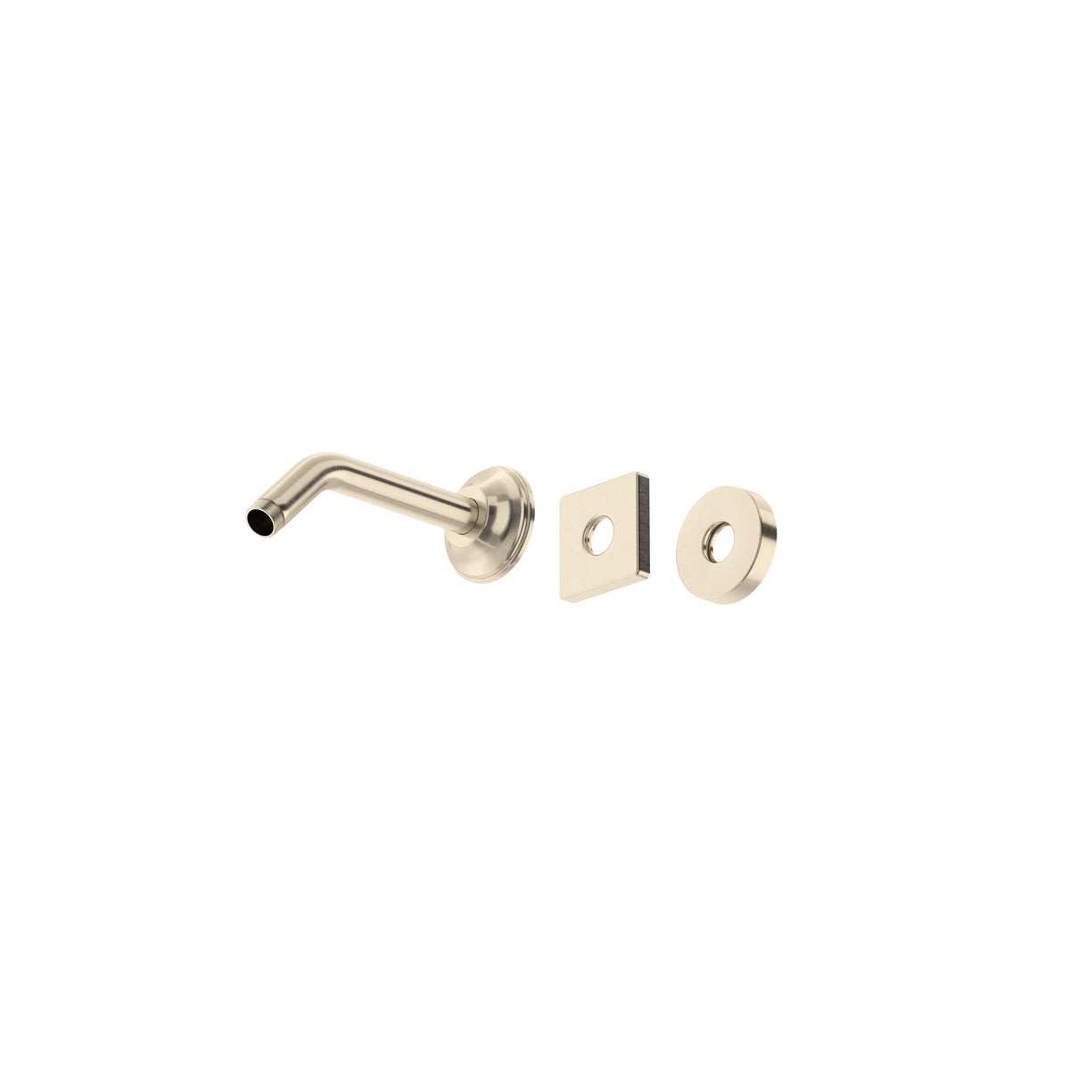 ROHL 7" Wall Mount Shower Arm 1440/6 - Satin Nickel