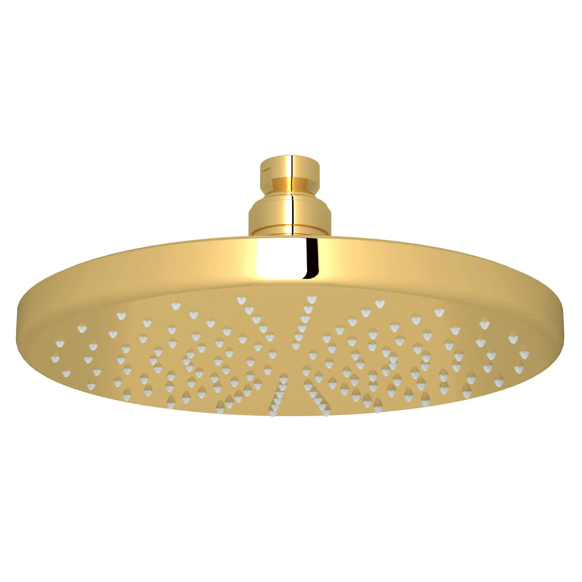 ROHL 8" Rain Showerhead 1075/8 - Unlacquered Brass