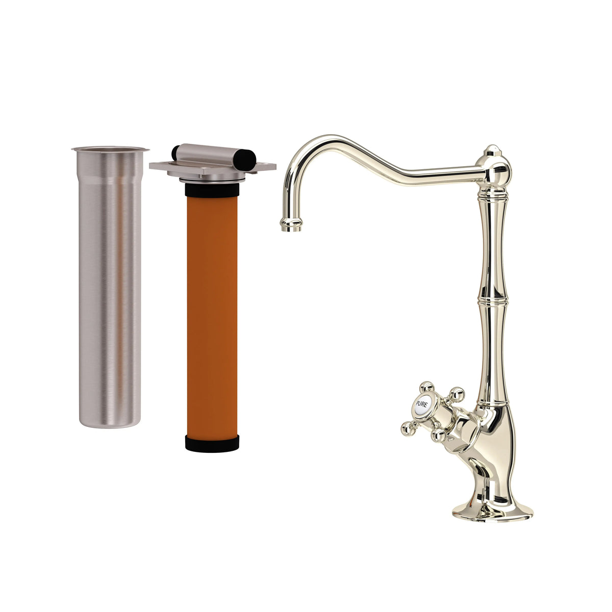 ROHL Acqui Filter Kitchen Faucet Kit AKIT1435XM - Polished Nickel
