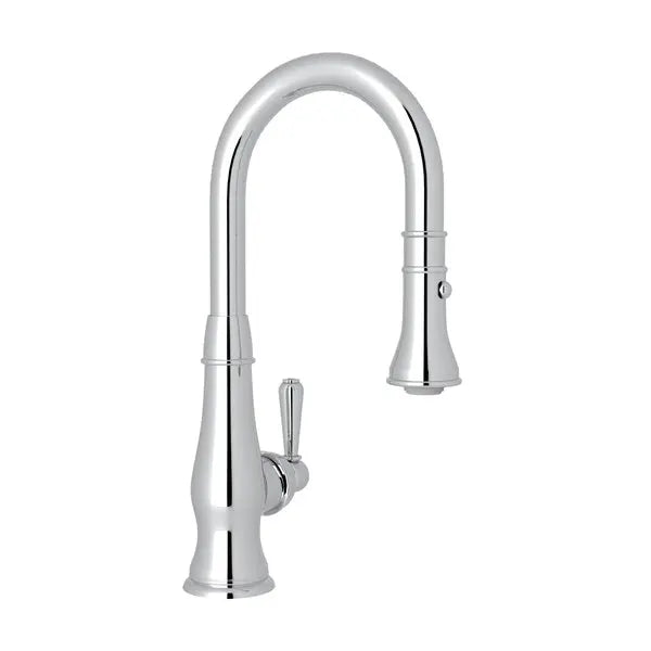 ROHL Acqui Pull-Down Bar/Food Prep Kitchen Faucet A3420S - Polished Chrome