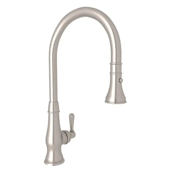 ROHL Acqui Pull-Down Bar/Food Prep Kitchen Faucet A3420S - Satin Nickel