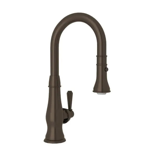 ROHL Acqui Pull-Down Bar/Food Prep Kitchen Faucet A3420S - Tuscan Brass