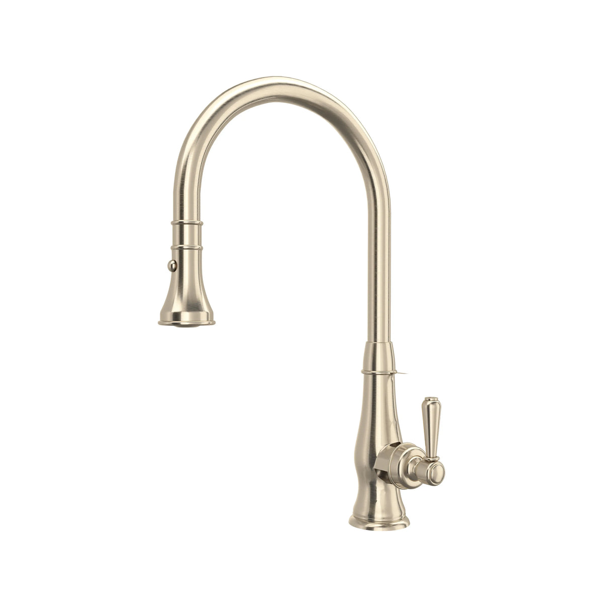ROHL Acqui Pull-Down Kitchen Faucet A3420 - Satin Nickel