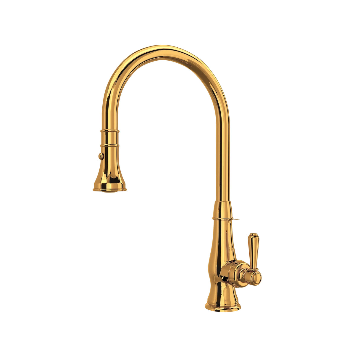 ROHL Acqui Pull-Down Kitchen Faucet A3420 - Italian Brass