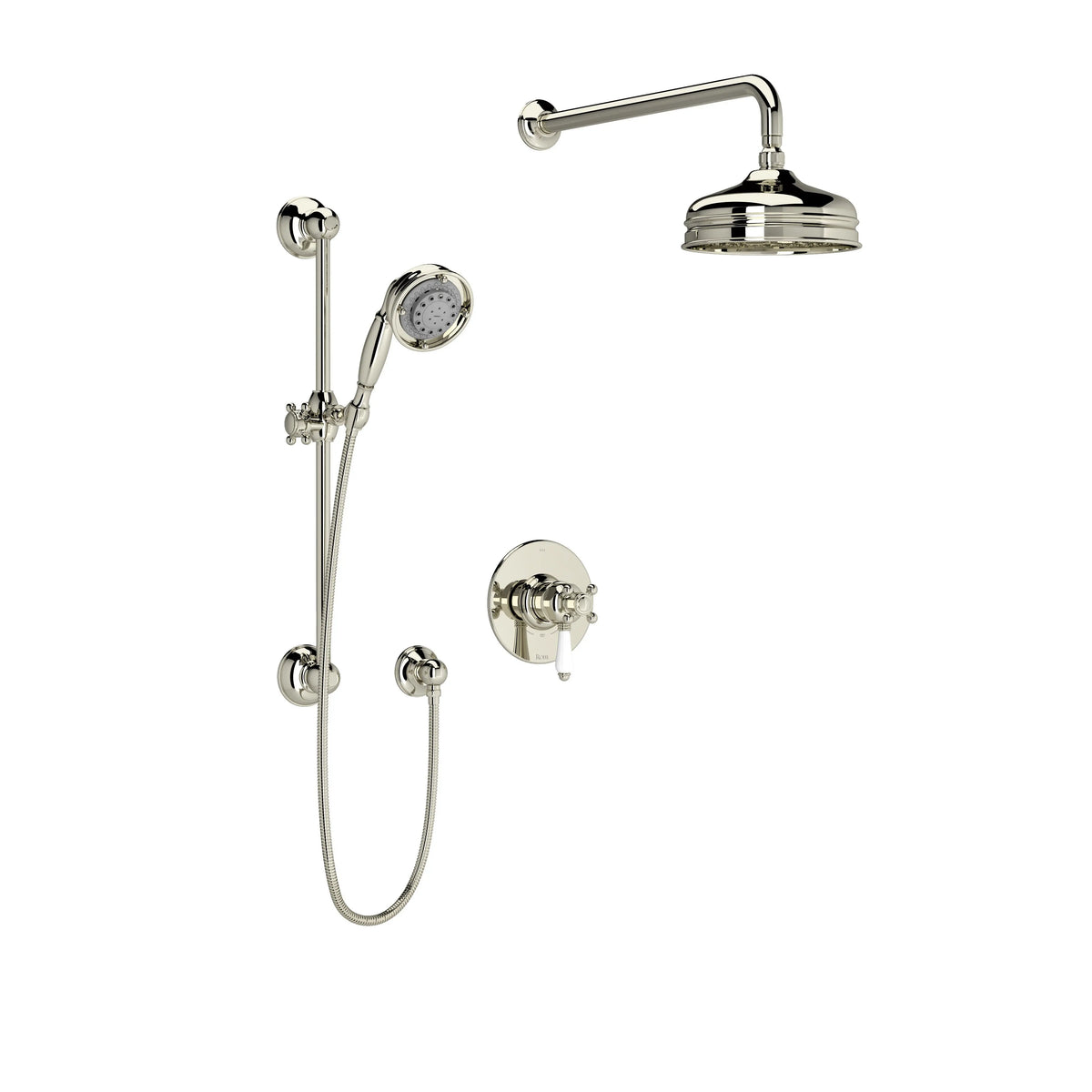 ROHL Acqui Shower Kit 323 Trim TKIT323AQLP - Polished Nickel