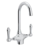 ROHL Acqui Two Handle Bar/Food Prep Kitchen Faucet A1667LM - Polished Chrome