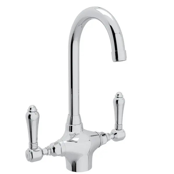 ROHL Acqui Two Handle Bar/Food Prep Kitchen Faucet A1667LM - Polished Chrome