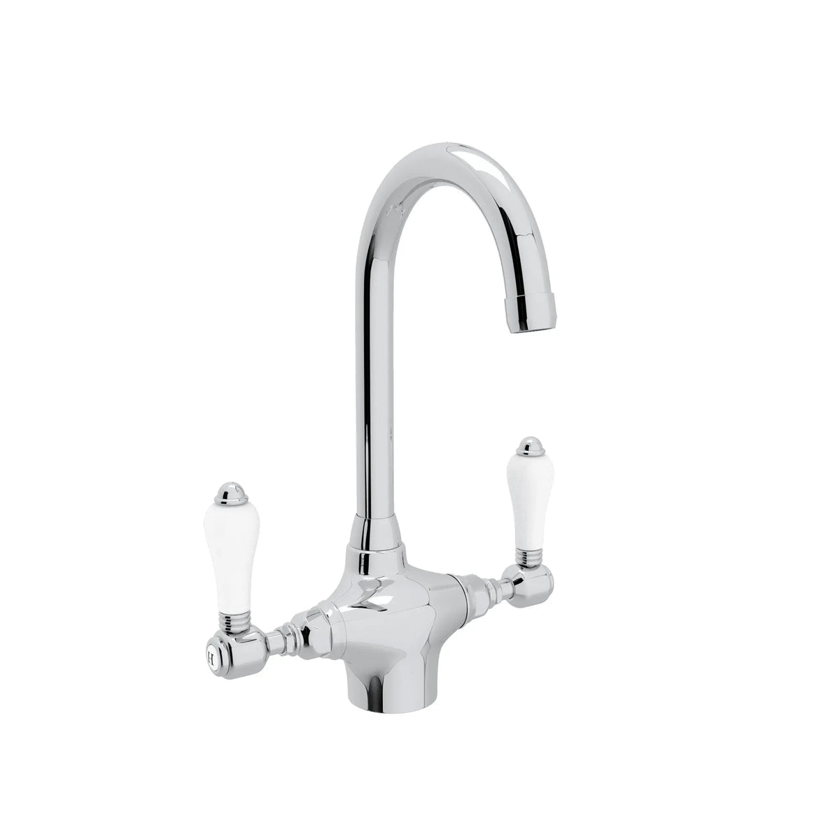 ROHL Acqui Two Handle Bar/Food Prep Kitchen Faucet A1667LP - Polished Chrome