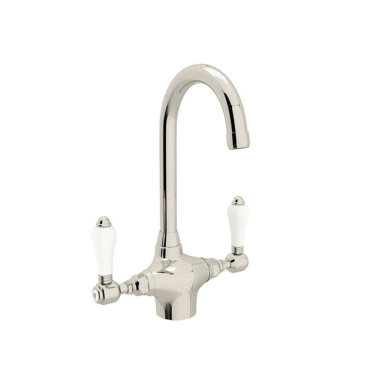 ROHL Acqui Two Handle Bar/Food Prep Kitchen Faucet A1667LP - Polished Nickel