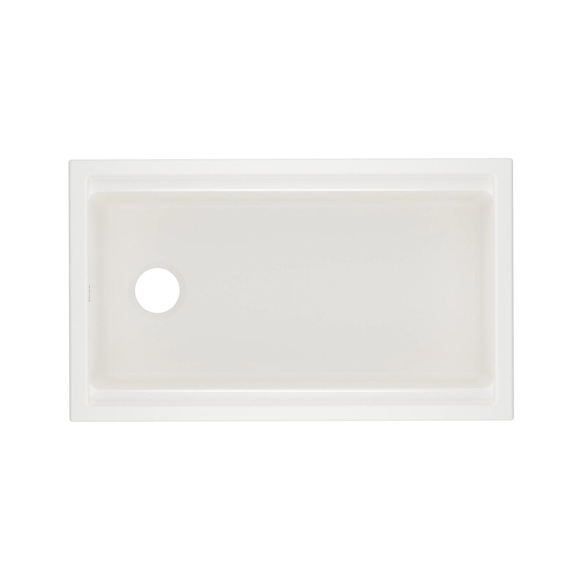 ROHL Allia 33" Fireclay Undermount Chef/Workstation Sink ALUM3319WS - Pergame