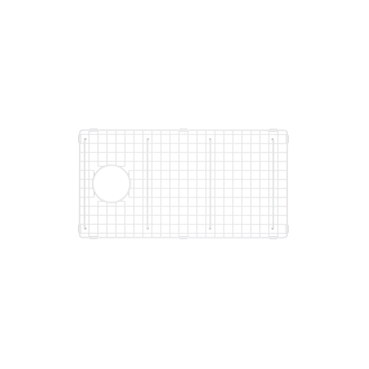 ROHL Allia Wire Sink Grid for ALUM3019WS Kitchen Sink WSGALUM3019WS - White (WH)